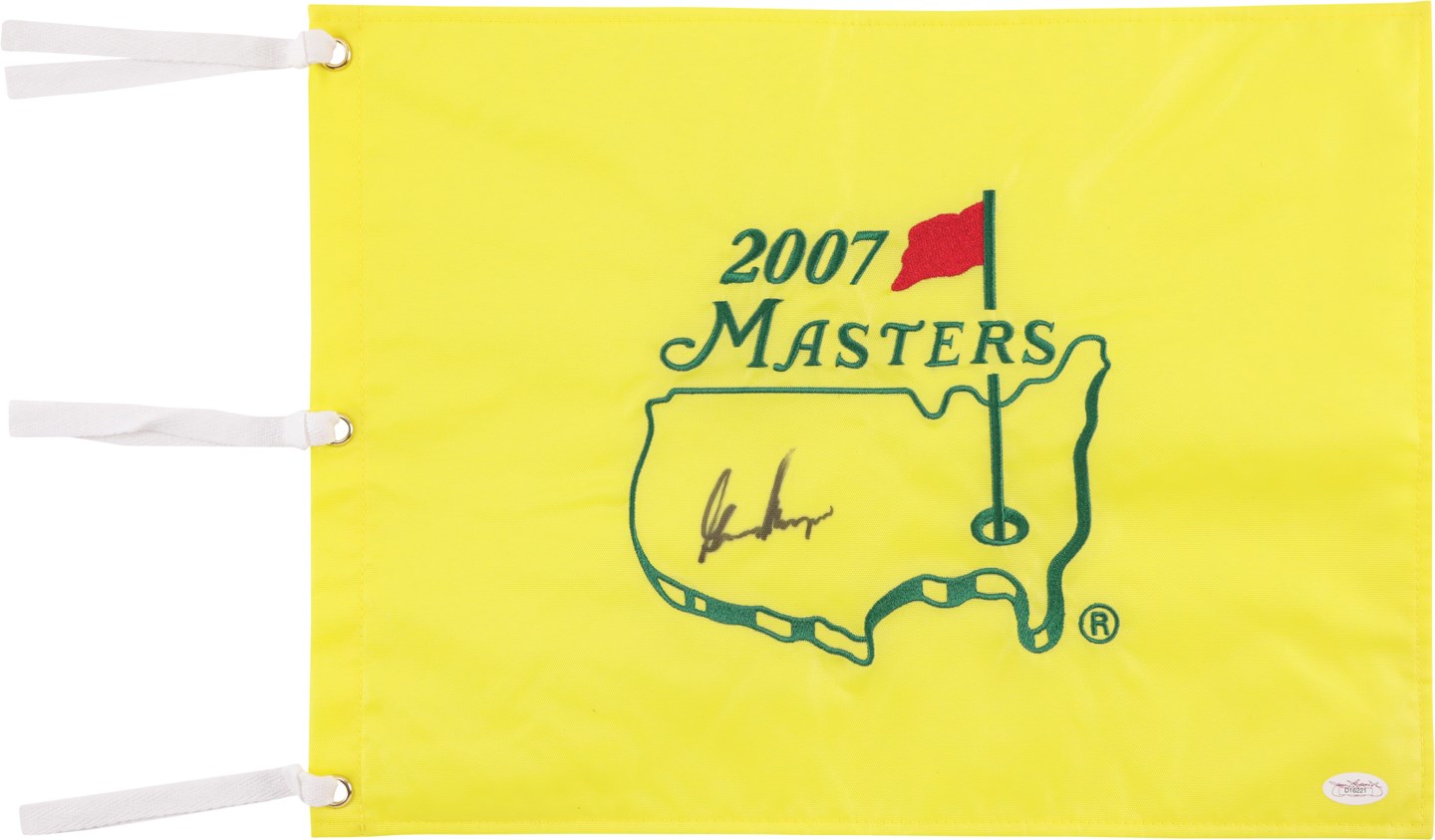 Olympics and All Sports - 2007 Gary Player Signed Flag (JSA)
