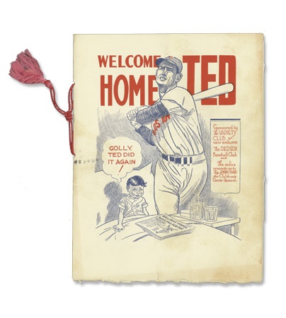 Ted Williams - 1953 Welcome Home Ted Program