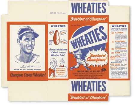 - Ted Williams Wheaties Box