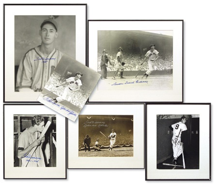 Ted Williams - Ted Williams Signed Collection (6)