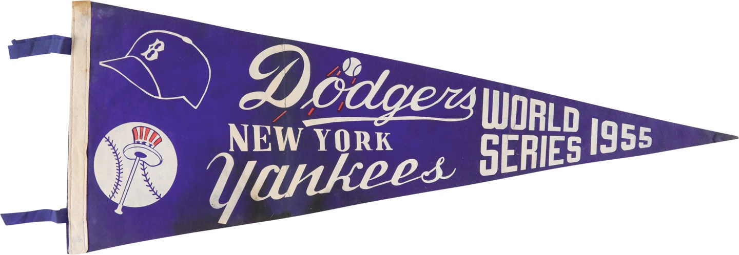 - 1955 World Series Dodgers New York Yankees Pennant