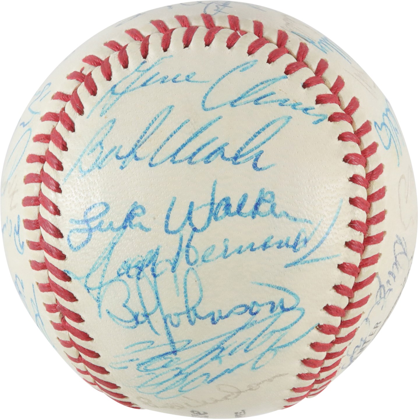 Clemente and Pittsburgh Pirates - 1971 World Champion Pittsburgh Pirates Team-Signed Baseball w/Roberto Clemente (PSA)