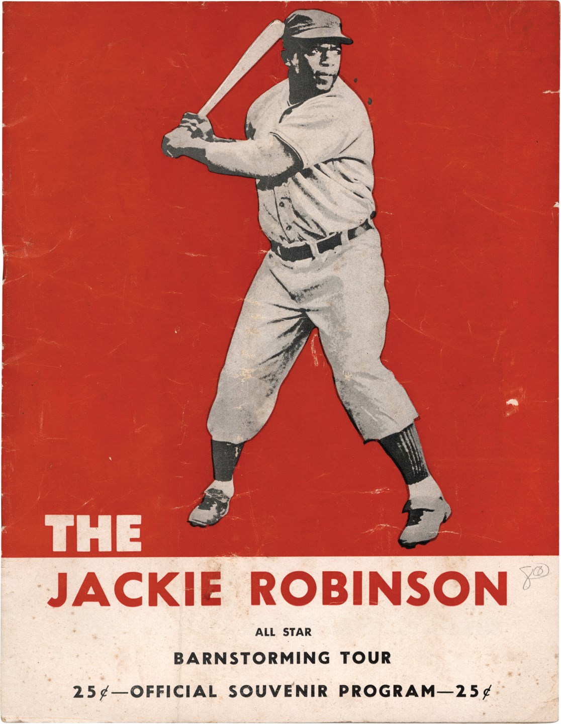 - Rare 1951 Jackie Robinson Barnstorming Program