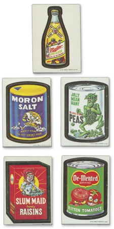 - 1967 Wacky Packages Die Cut Complete Set