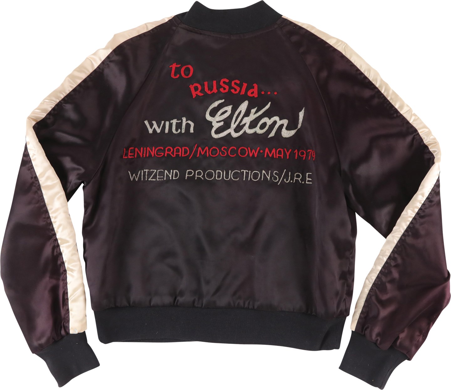 Rock And Pop Culture - Vary Rare 1979 Elton John "To Russia with Elton" Tour Jacket