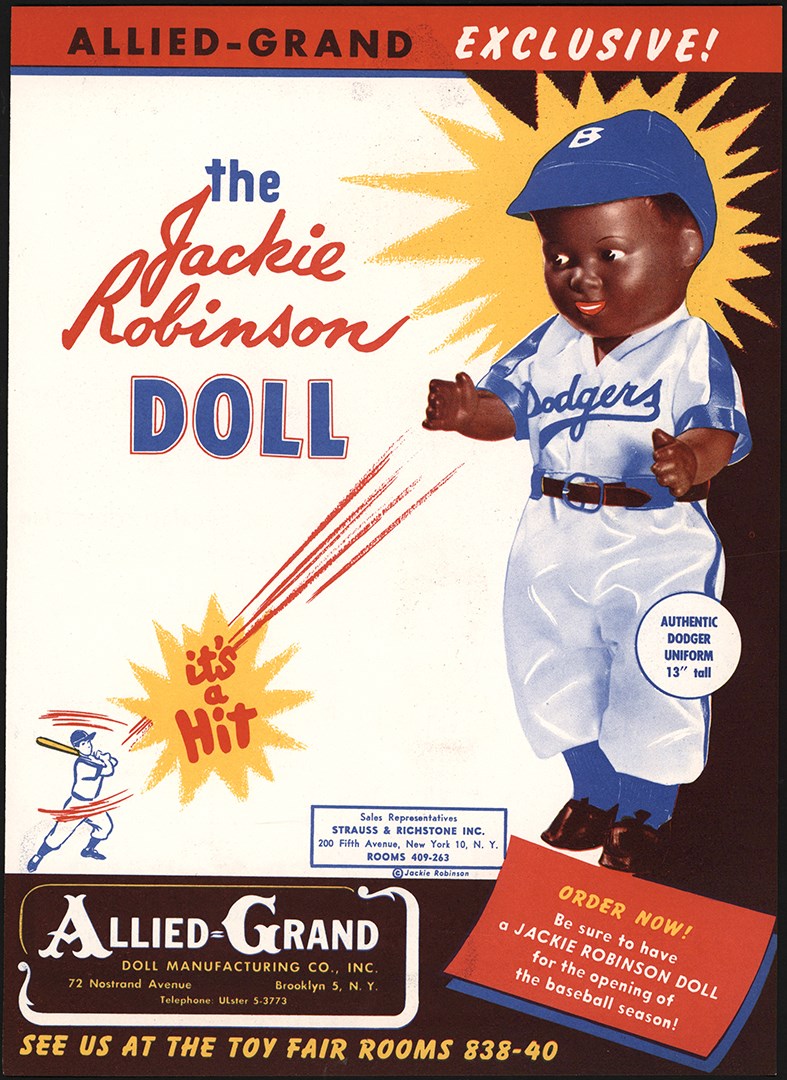 - 1950 Jackie Robinson Doll Advertisement