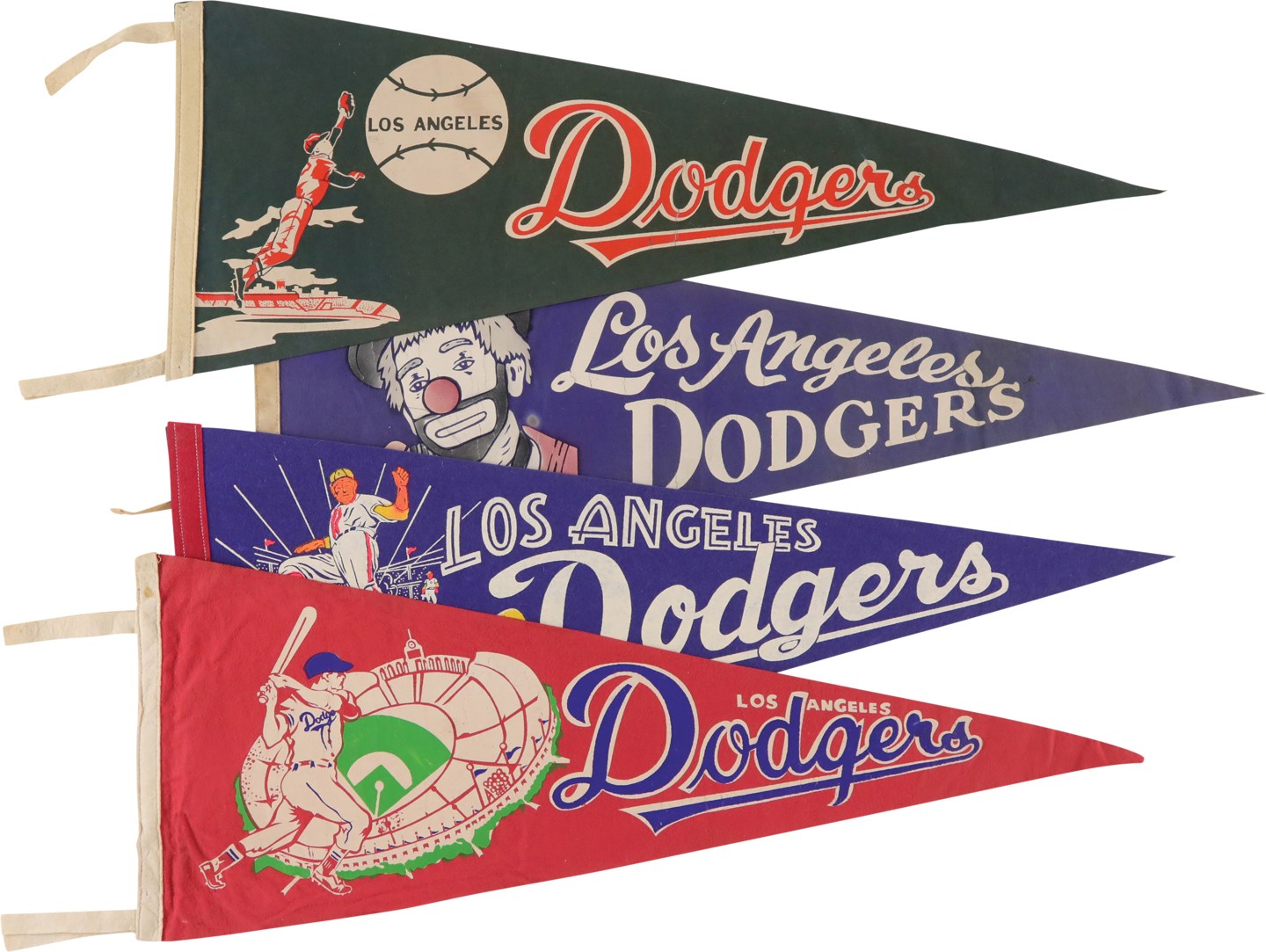 - Early Los Angeles Dodgers Pennant Collection