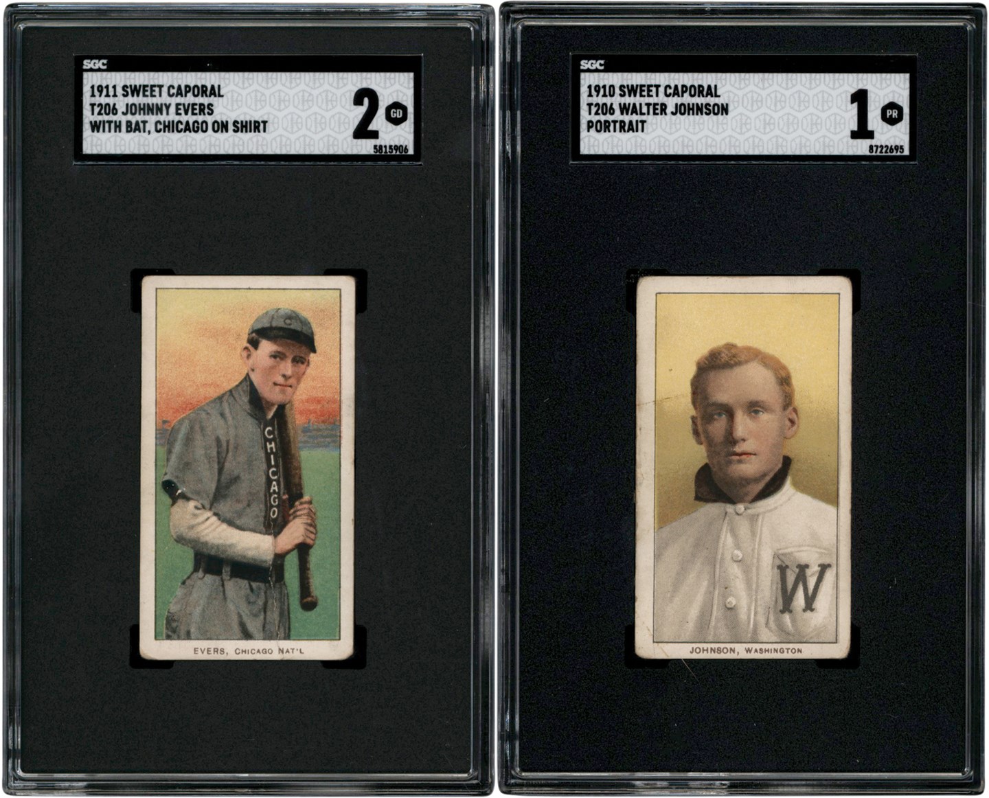 - 909-1911 T206 Collection (34) w/Walter Johnson