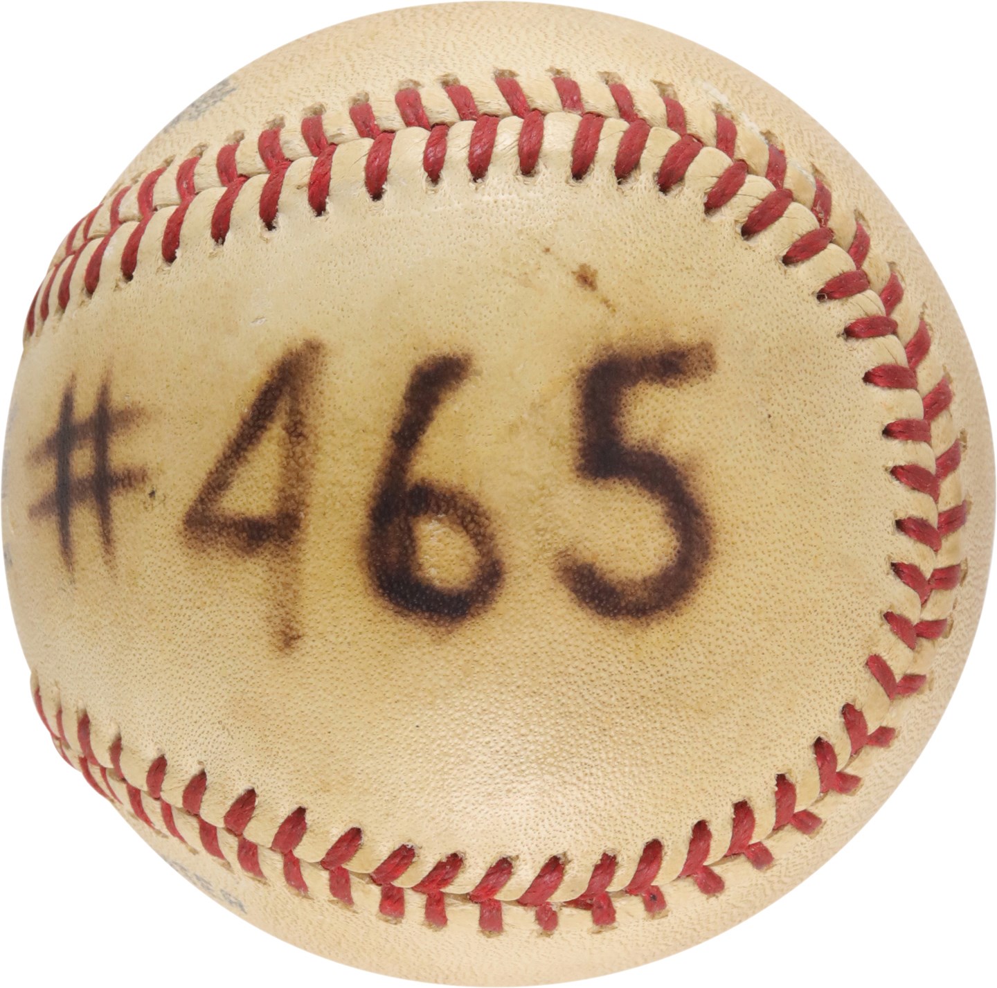 - 1980 Willie Stargell Career Home Run #465 Baseball (PSA)