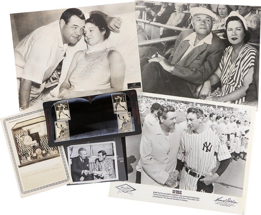 Vintage Sports Photographs - Babe Ruth Photograph Collection (6)