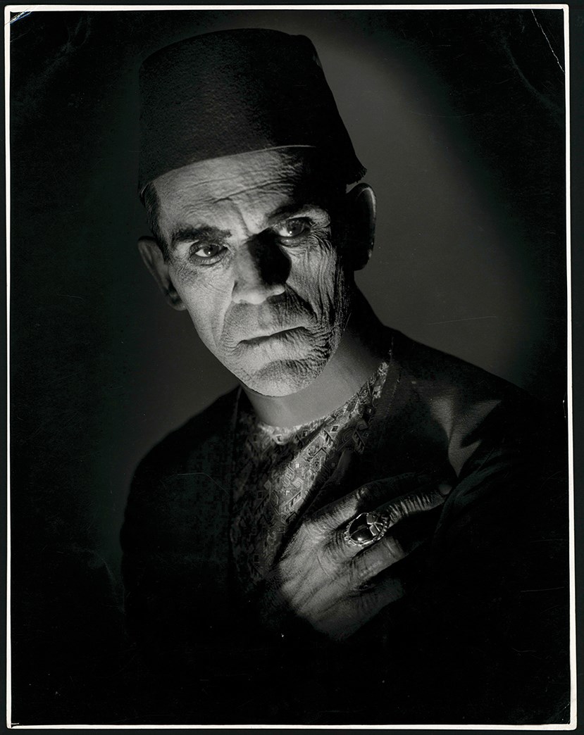 - 1932 Boris Karloff "The Mummy" Original Oversize Photograph by Roman Freulich (PSA Type I)