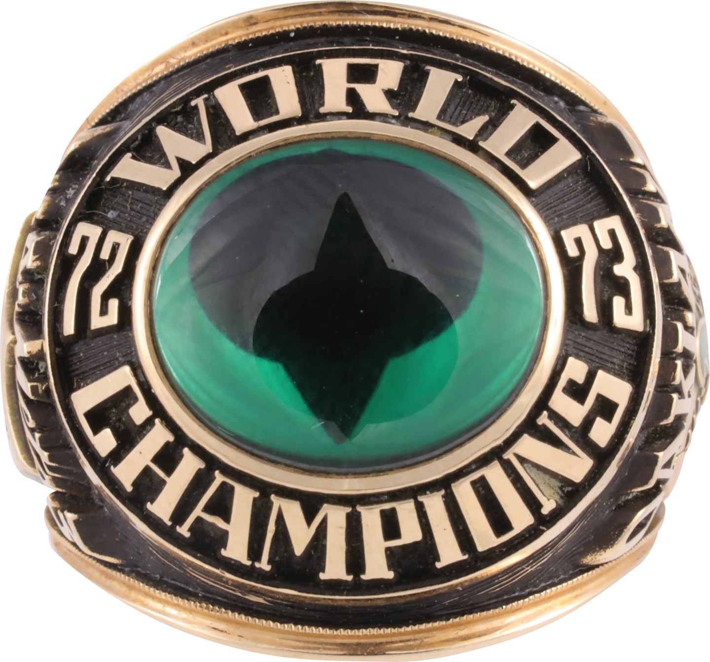 - 1973 Charles O. Finley Oakland Athletics World Series Championship Ring (Family Sourced)