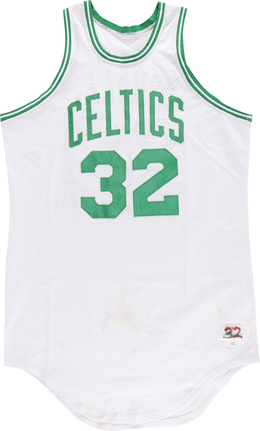 - 1985 Kevin McHale Boston Celtics Game Worn Preseason Jersey