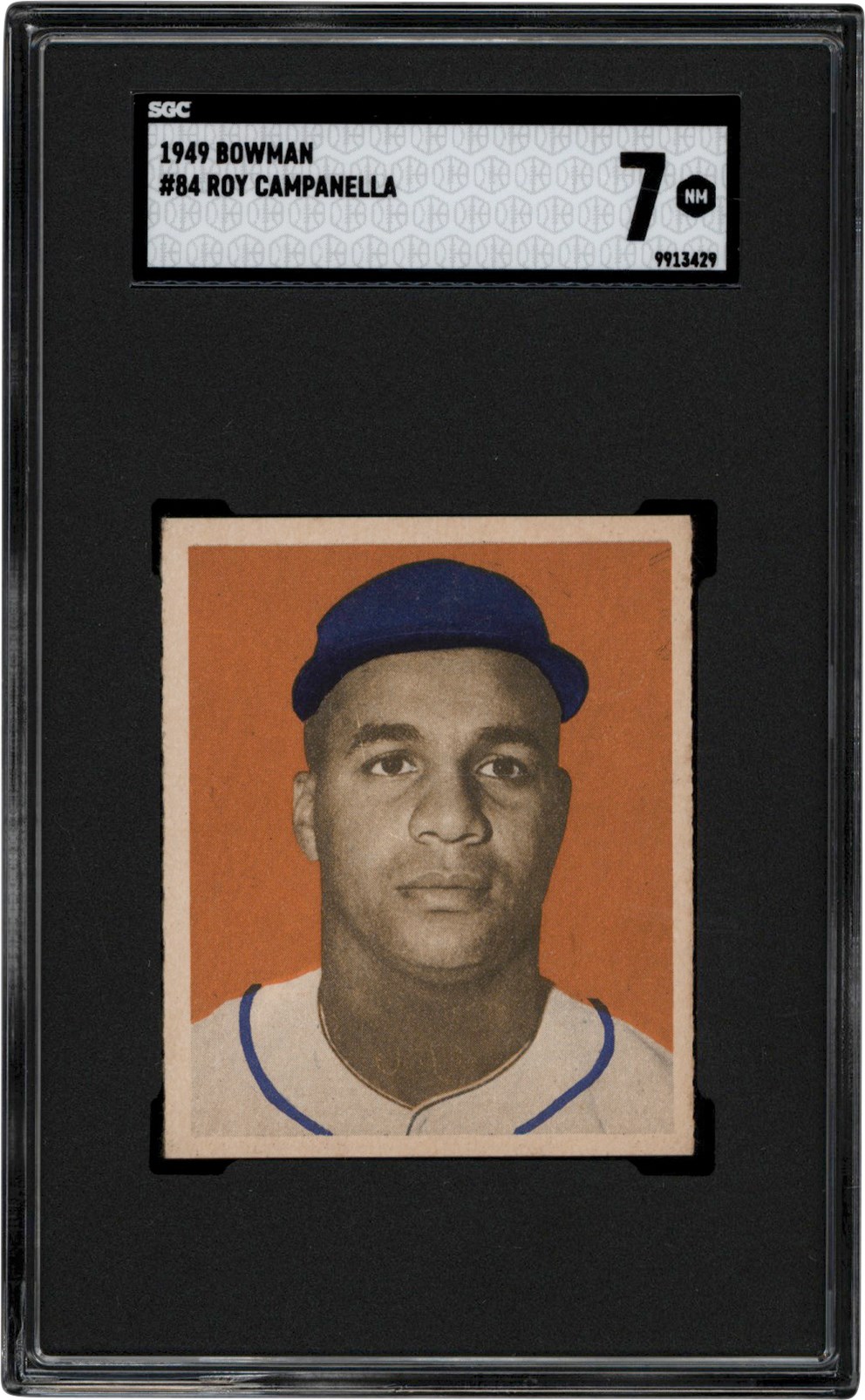 - 1949 Bowman Baseball #84 Roy Campanella Rookie SGC NM 7