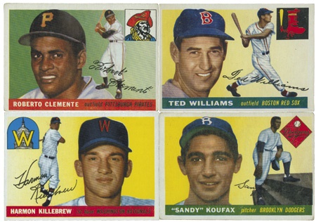 Baseball and Trading Cards - 1955 Topps Baseball Complete Set