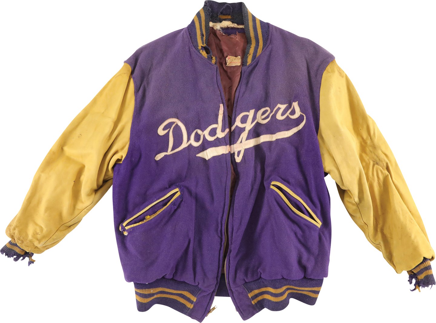 - Late 1940s Jack Banta Brooklyn Dodgers Game Worn Dugout Jacket