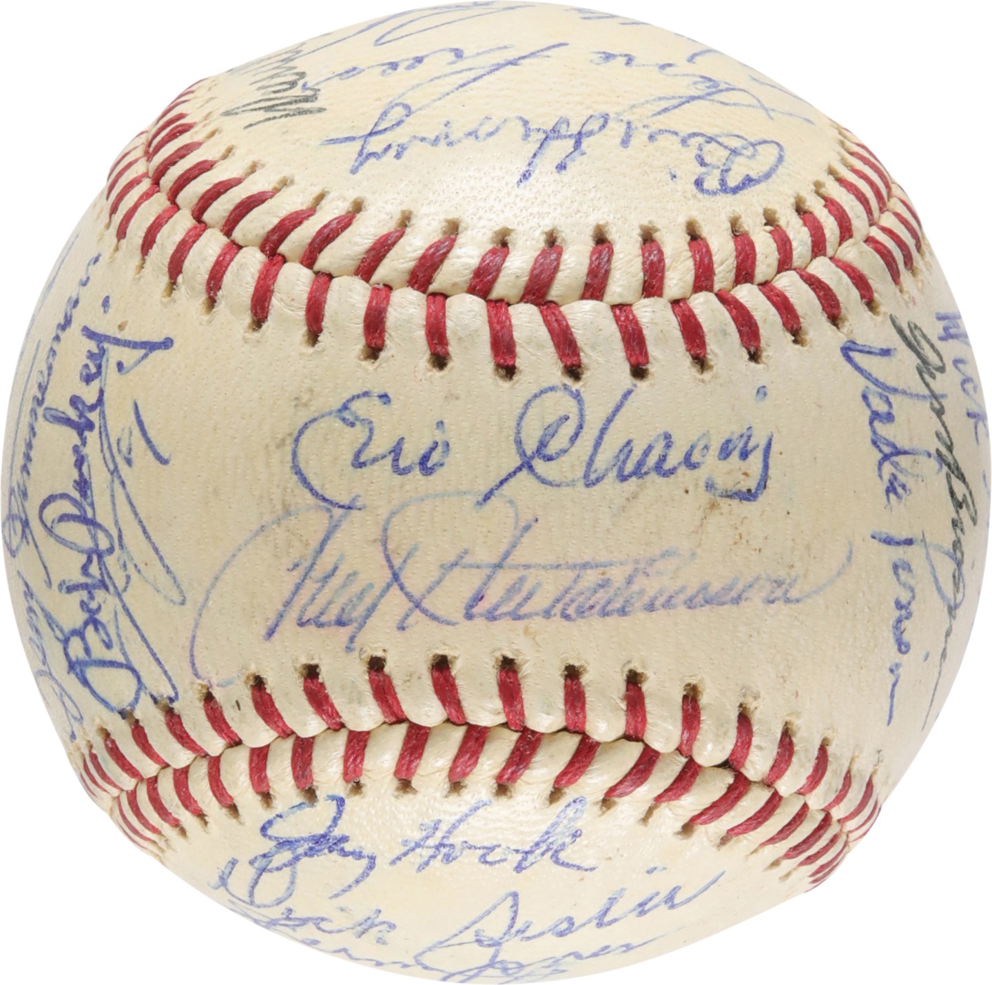 - 1961 Cincinnati Reds Team-Signed Baseball