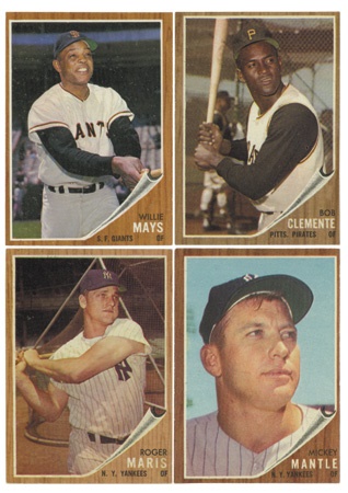 - 1962 Topps Baseball Complete Set (EX-MT to NRMT)