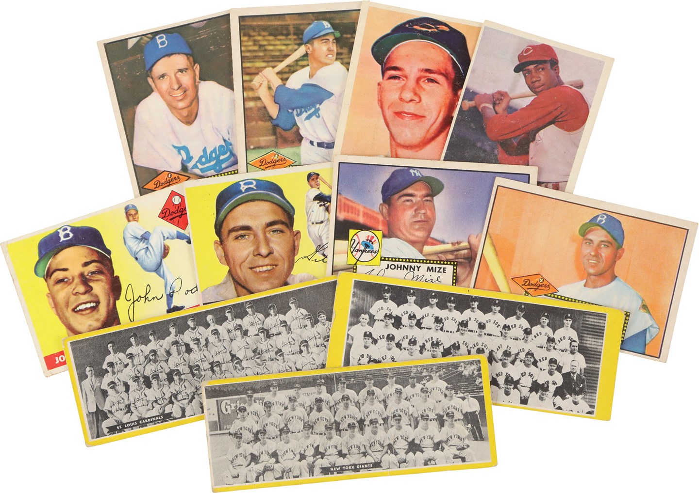 - 1951-1957 Topps & Bowman Collection (246) w/Mickey Mantle