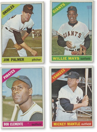 Baseball and Trading Cards - 1966 Topps Baseball Complete Set