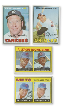 Baseball and Trading Cards - 1967 Topps Baseball Set (NRMT to NRMT+)
