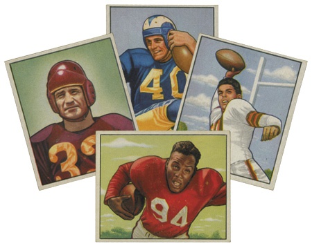 Football Cards - 1950 Bowman Football Set