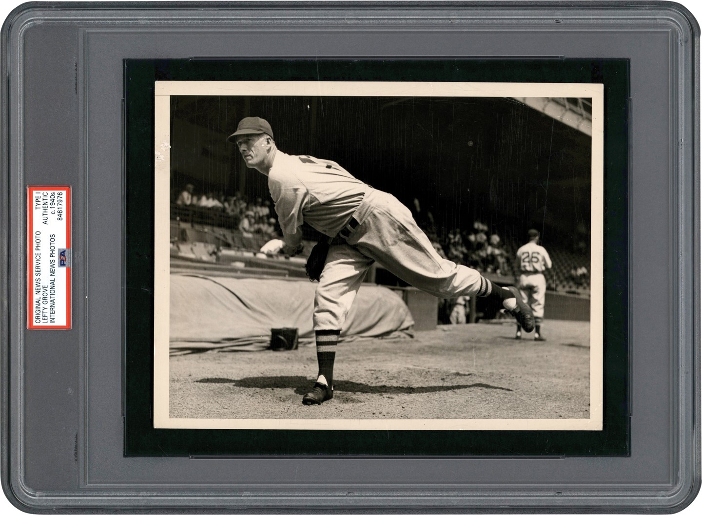 Vintage Sports Photographs - 1940s Lefty Grove Photograph (PSA Type I)