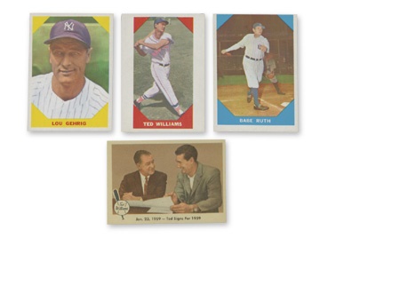 Baseball and Trading Cards - 1959 and 1960 Fleer Baseball Sets