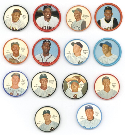 Baseball and Trading Cards - 1962 & 1963 Salada-Junket Coins Complete Sets