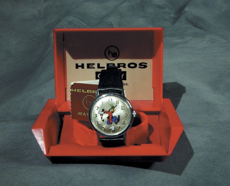 Goofy Helbros Wristwatch in Original Case