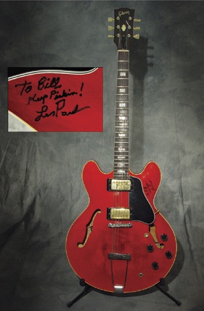 - Les Paul Personally Owned 1968 Autographed Guitar