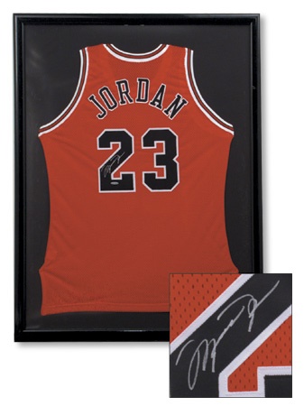 - Michael Jordan Upper Deck #23 Signed Jersey