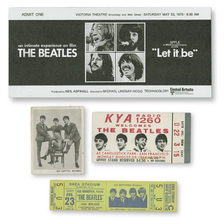 Beatles Tickets - The Beatles Ticket Collection  (15)