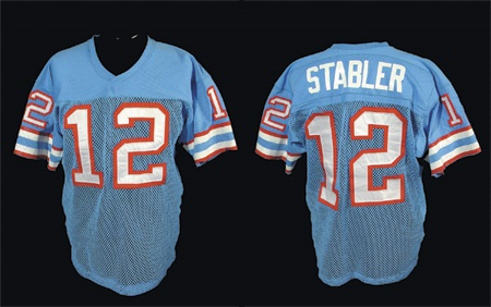 Football - Circa 1980 Ken Stabler Game Worn Jersey