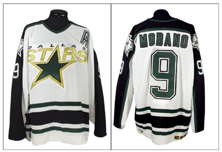 dallas stars game worn jersey