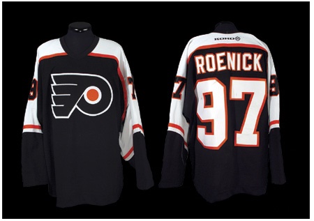 Hockey Sweaters - 2001-02 Jeremy Roenick Philadelphia Flyers Game Worn Jersey
