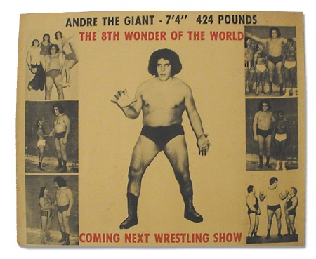 Andre The Giant Poster (17.5x22.5”)