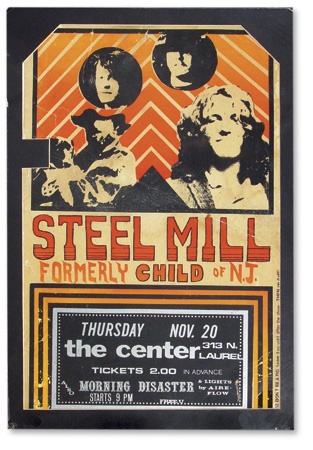 Bruce Springsteen - Steel Mill The Center in Richmond Concert Poster (14x21”)