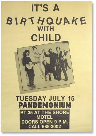 Bruce Springsteen - 1969 Child “Pandemonium” Poster (23x17”)