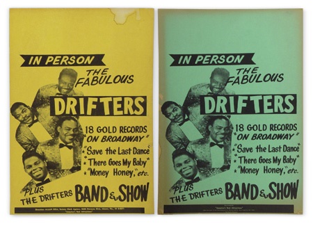 Posters and Handbills - The Drifters Concert Posters (2)
