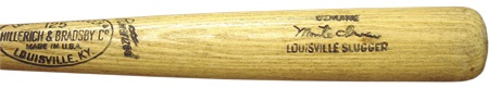 - 1969-72 Monte Irvin Game Used Coach’s Bat (34.5”)