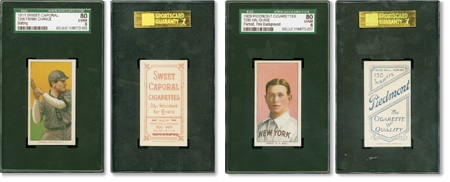 - 1910 T206 SGC 80 EX-MT Card Collection (7)