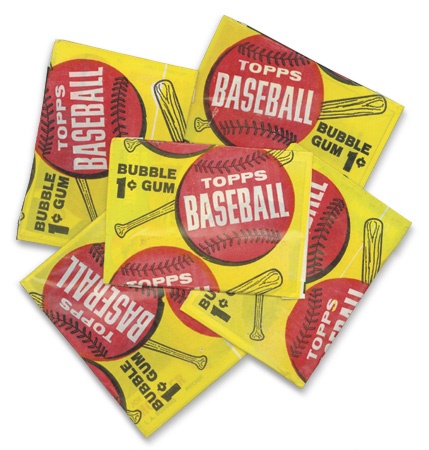 1963 Topps Baseball Penny Packs (5)