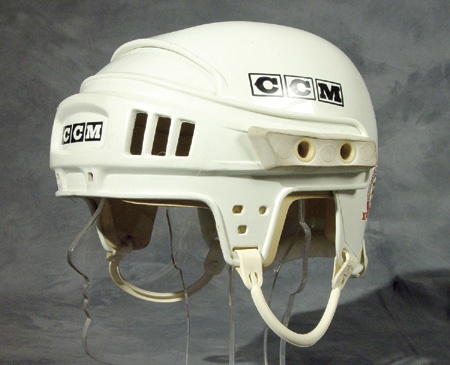Hockey Equipment - 1995 Cam Neely Game Worn Helmet