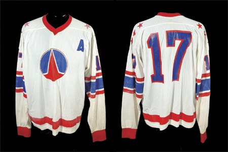 Boston Braves 1973 vintage hockey jersey game weight knit