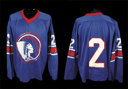 The AHL Collection - 1975-76 Springfield Indians Game Worn Jersey