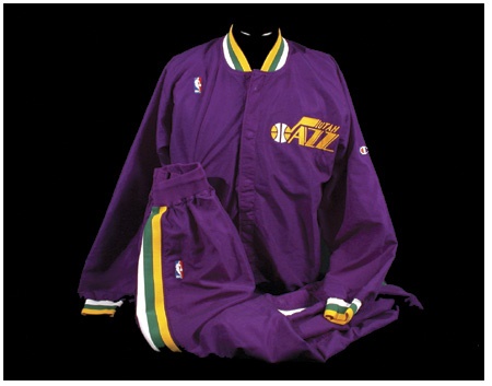Basketball - 1994-95 John Stockton Warm-Up Suit