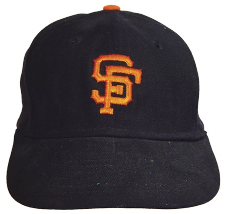 - 1972 Willie Mays Game Worn Cap  With Letter from Mays