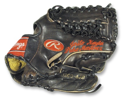 Circa 2000 Pedro Martinez Game Used Glove