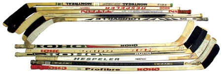 Monster Game Used Stick Collection (11)